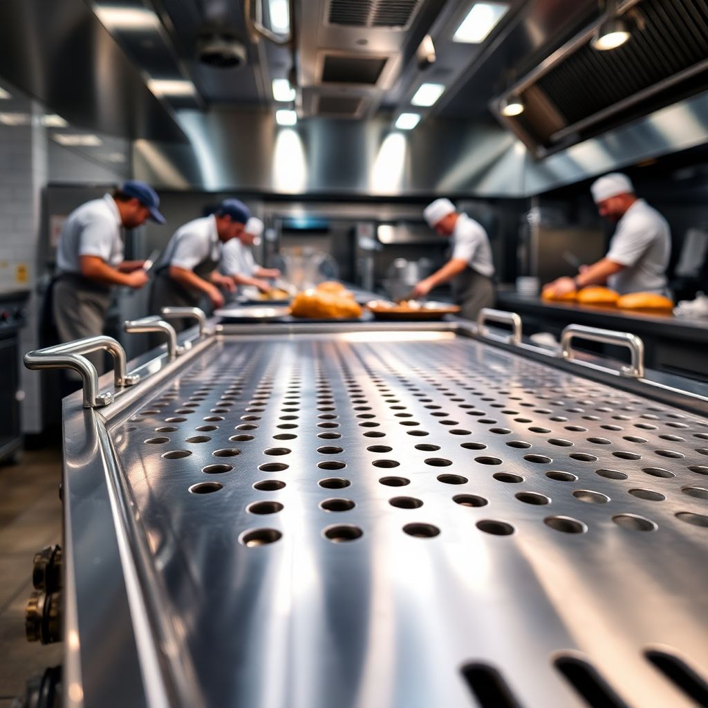 Planchas de Acero Inoxidable para Cocina